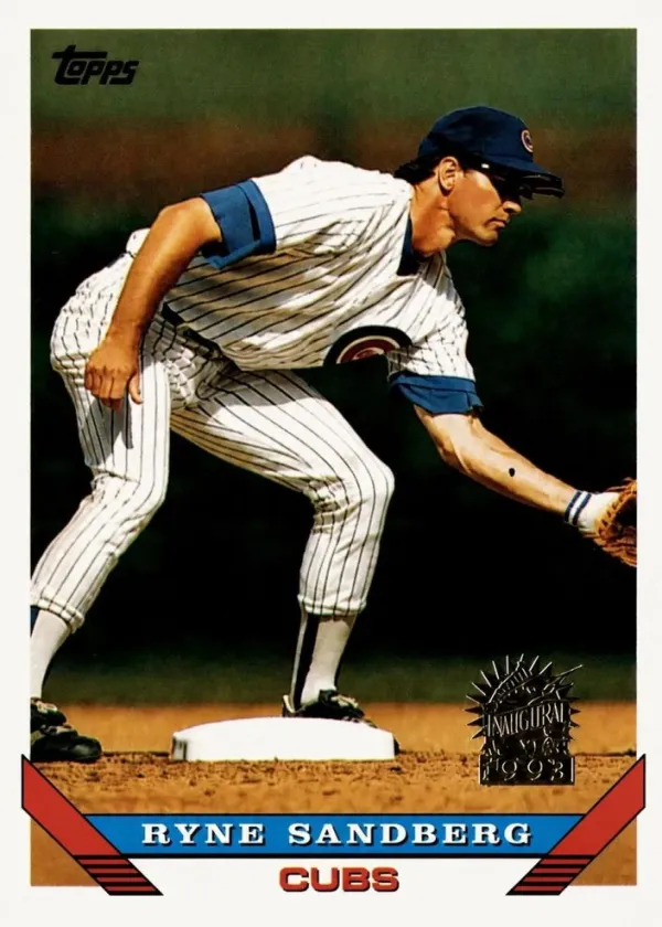 Ryne Sandberg 1993 Topps Baseball Florida Marlins Inaugural #3