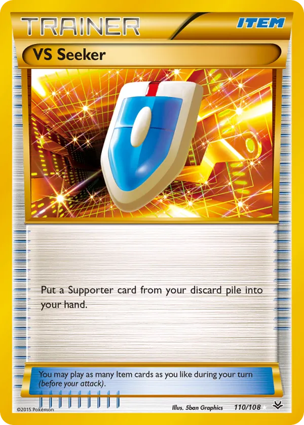 VS Seeker Pokémon Roaring Skies #110 Holo