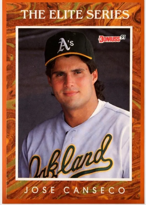 Jose Canseco 1991 Donruss Elite Series Baseball #3