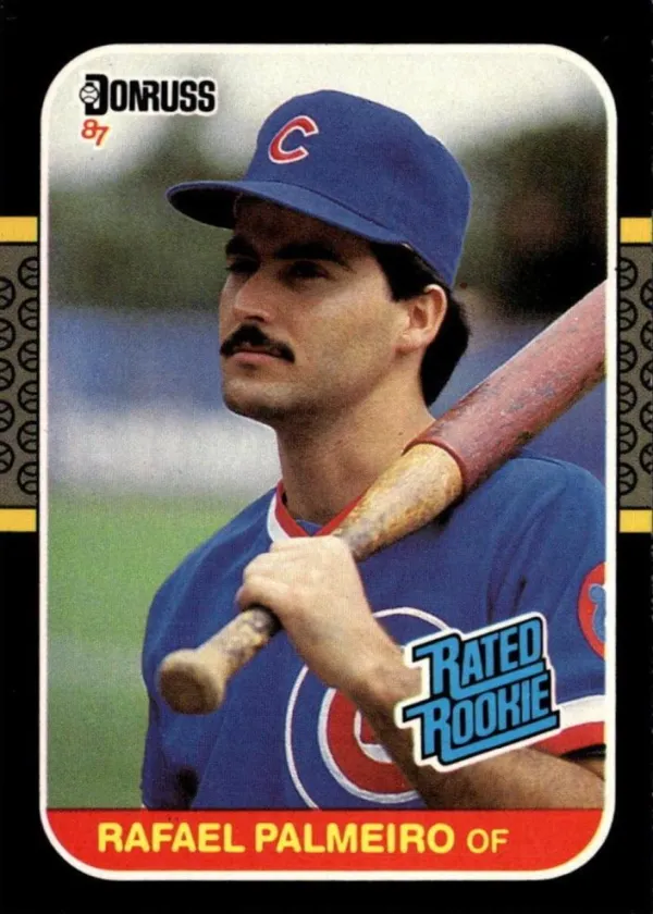 Rafael Palmeiro 1987 Donruss Baseball #43