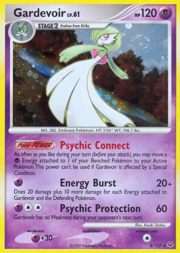 Gardevoir Pokémon Platinum #8 Holo