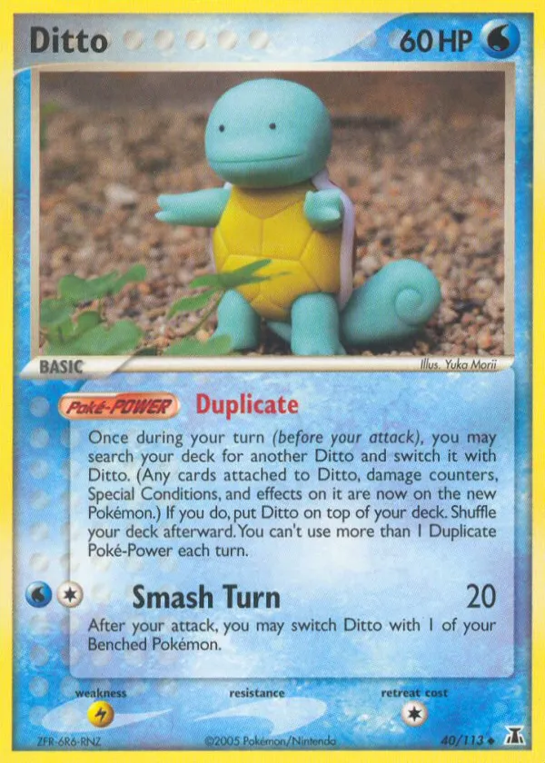 Ditto Pokémon Delta Species #40