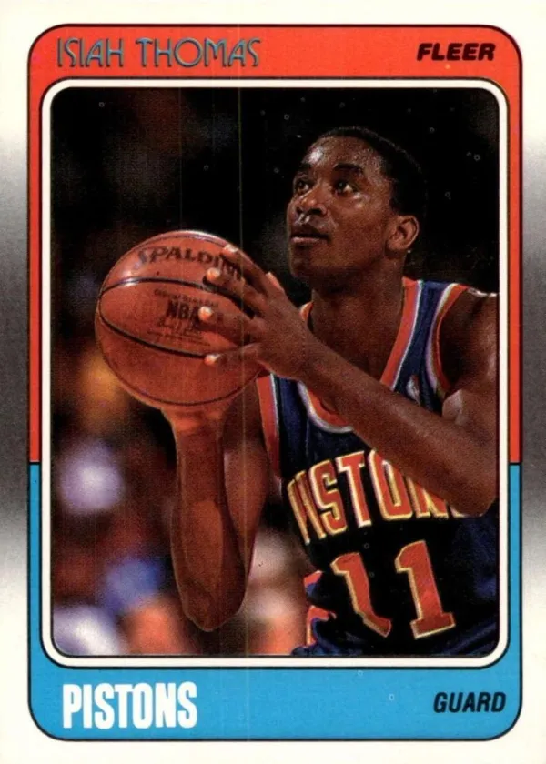 Isiah Thomas 1988 Fleer Basketball #45