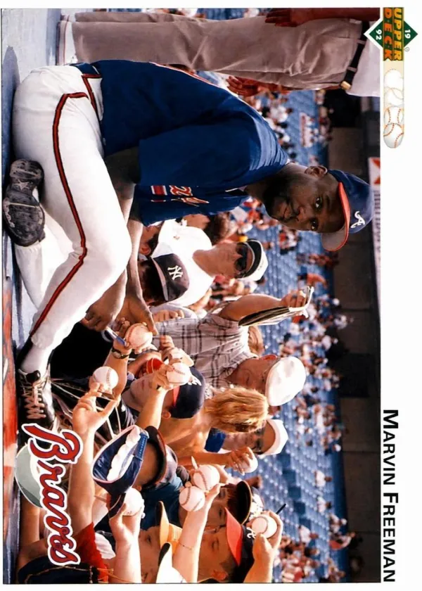 Marvin Freeman 1992 Upper Deck Baseball #491
