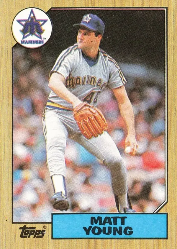 Matt Young 1987 Topps Baseball #19