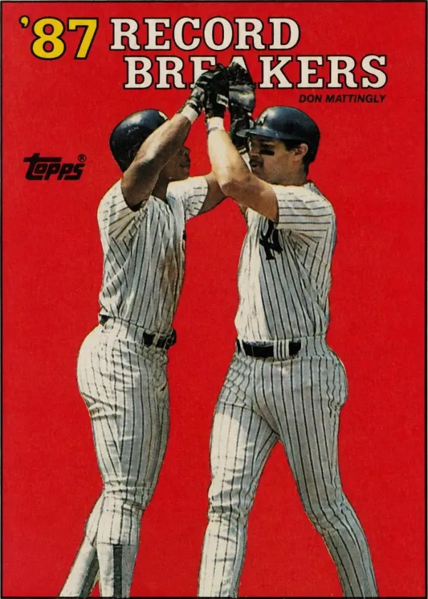 Don Mattingly 1988 Topps Baseball Record Breaker #2