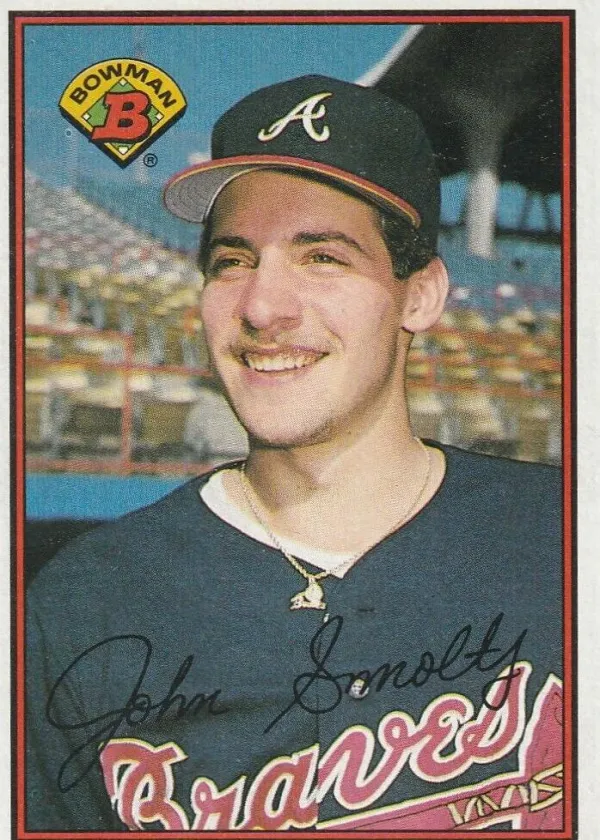 John Smoltz 1989 Bowman Baseball #266