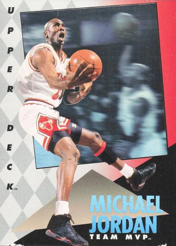 Michael Jordan 1992 Upper Deck MVP Holograms Basketball #4