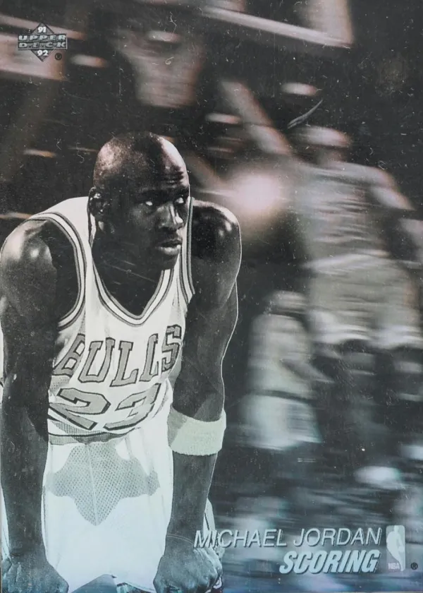 Michael Jordan 1991 Upper Deck Award Winner Holograms Basketball #AW1