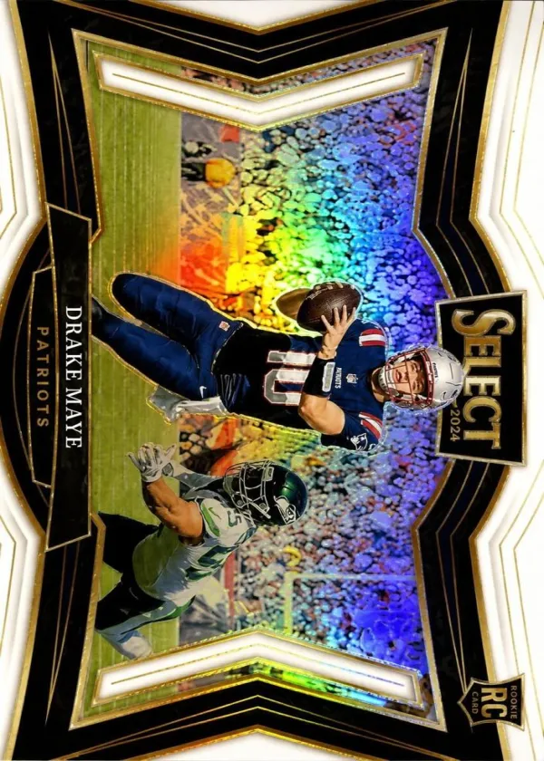 Drake Maye 2024 Panini Select Field Level Football White #475