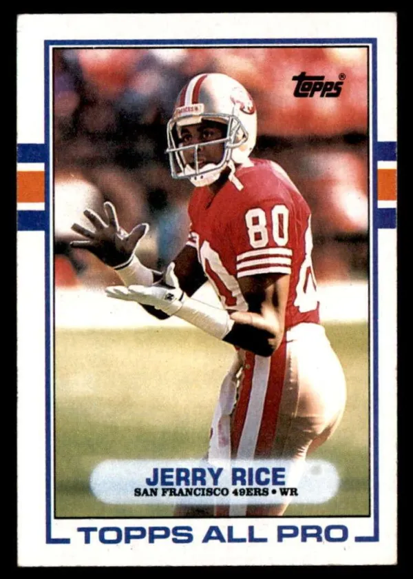 Jerry Rice 1989 Topps Football #7