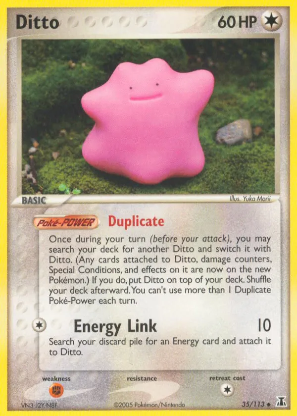 Ditto Pokémon Delta Species #35 Reverse Holo