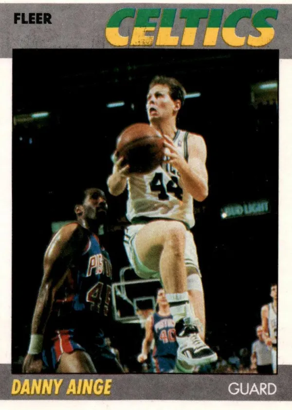 Danny Ainge 1987 Fleer Basketball #4