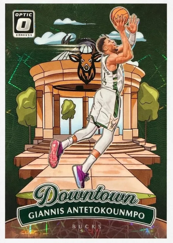 Giannis Antetokounmpo 2024 Donruss Optic Downtown Basketball #8
