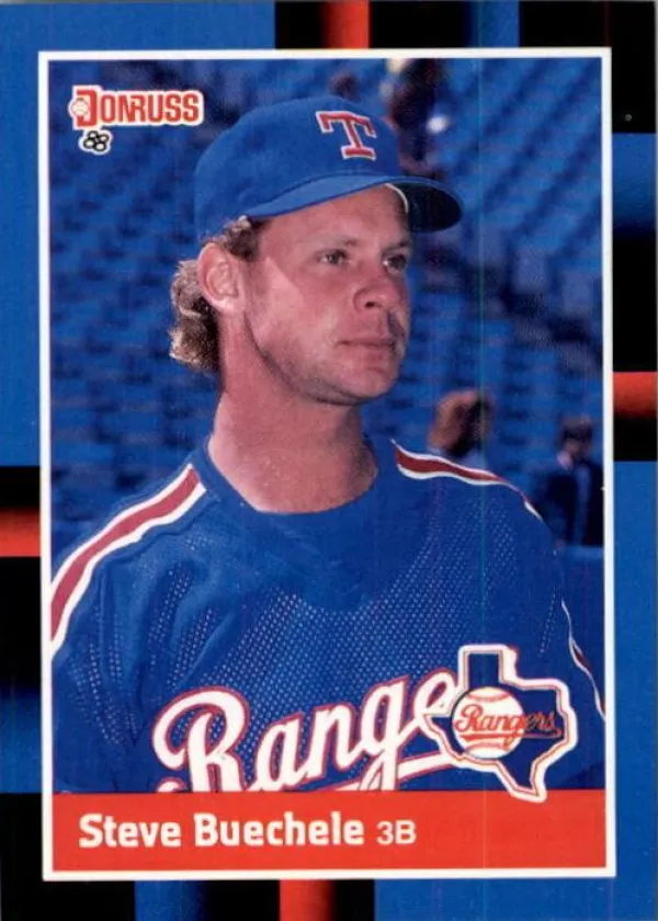 Steve Buechele 1988 Donruss Baseball #224