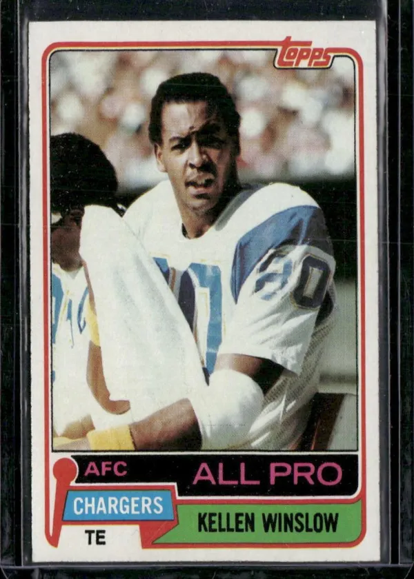 Kellen Winslow 1981 Topps All-Pro Football #150