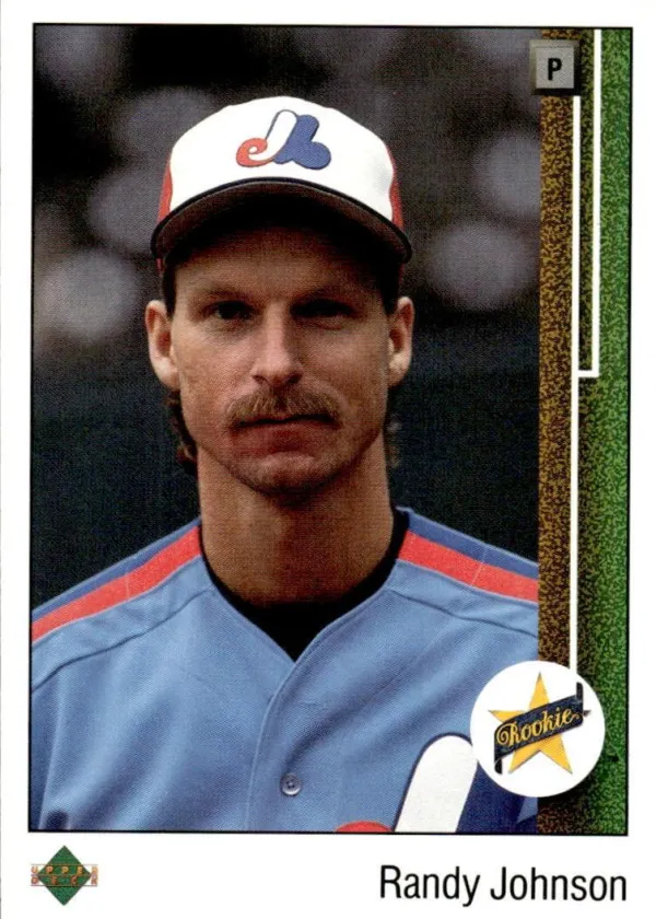 Randy Johnson 1989 Upper Deck Star Rookie Baseball #25