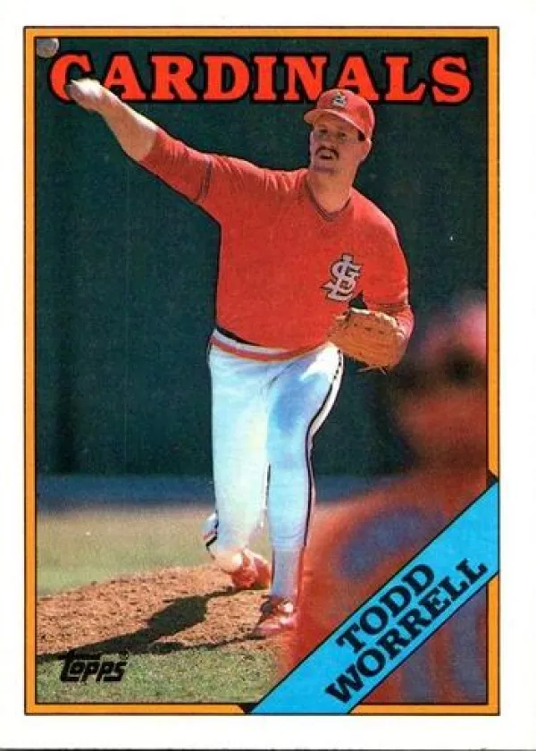 Todd Worrell 1988 Topps Baseball #715