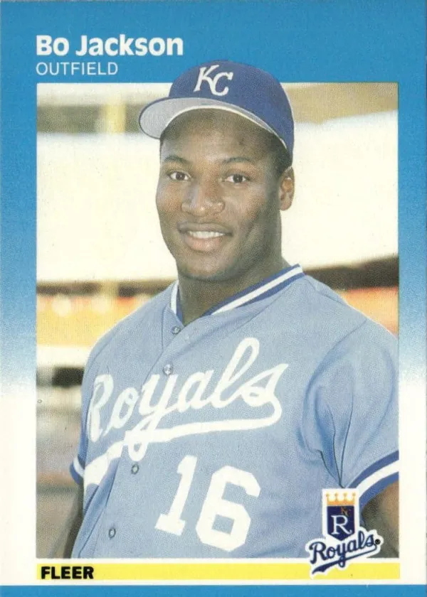 Bo Jackson 1987 Fleer Baseball #369