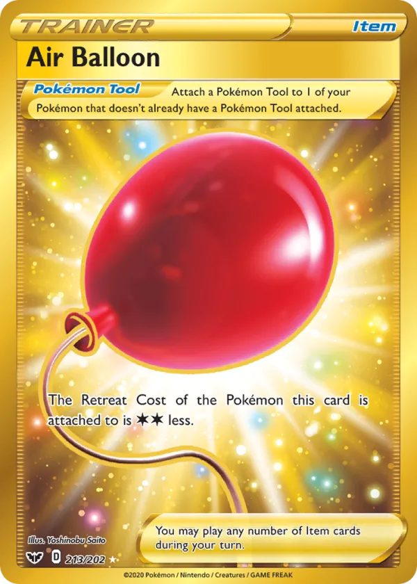 Air Balloon Pokémon Sword & Shield #213 Holo