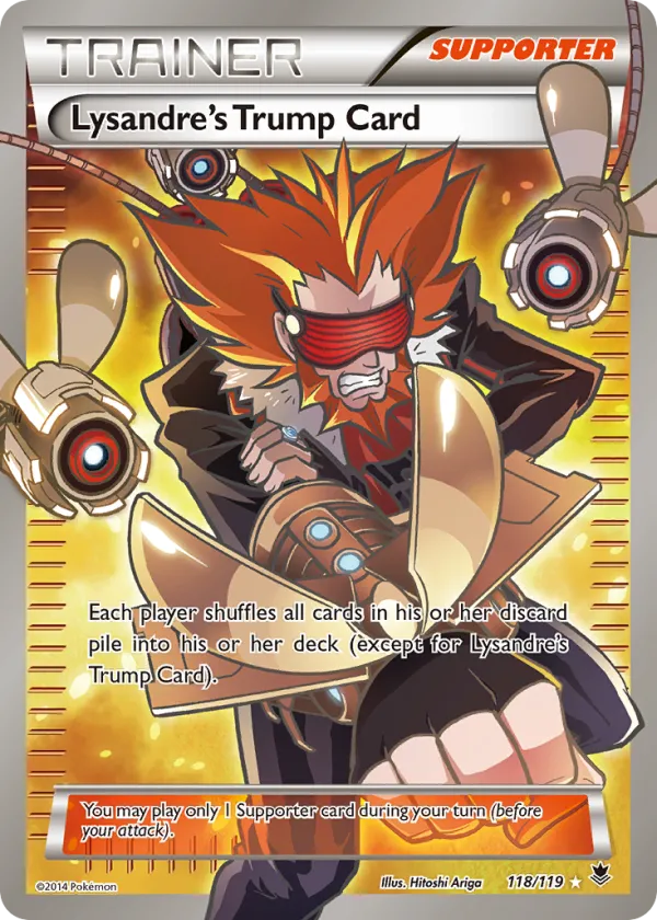 Lysandre's Trump Card Pokémon Phantom Forces #118 Holo