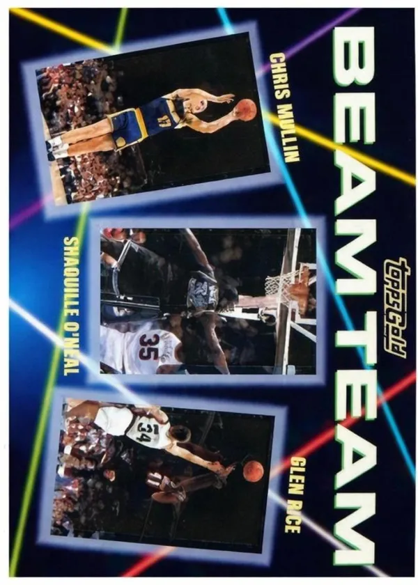 Chris Mullin 1992 Topps Beam Team Basketball Gold #7