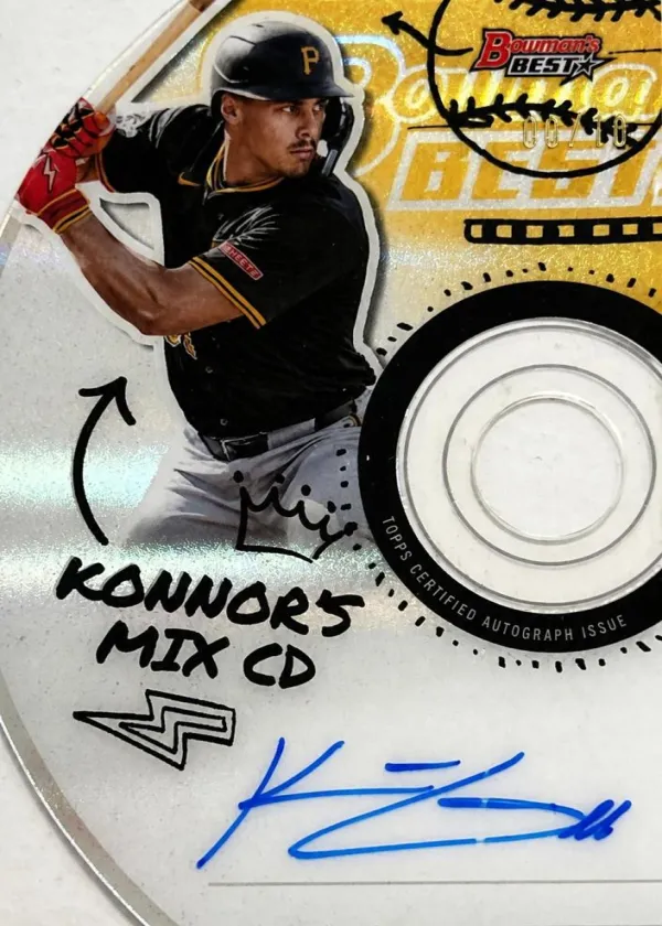 Konnor Griffin 2025 Bowman's Best Mix Autographs Baseball #BMA-KG