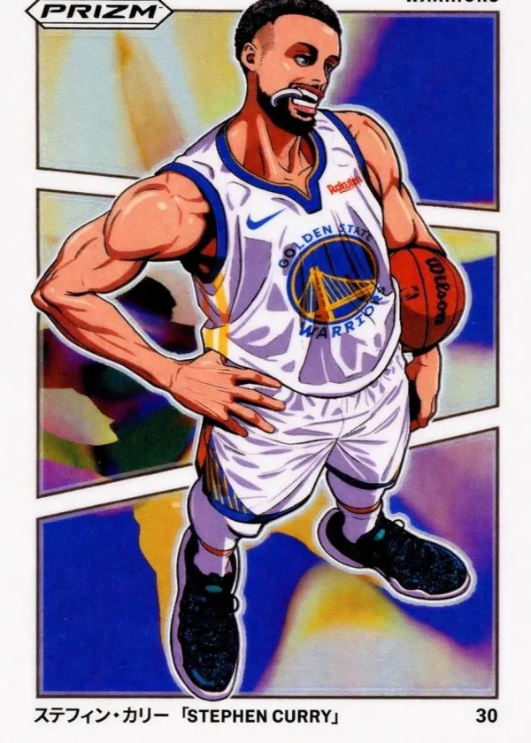 Stephen Curry 2024 Panini Prizm Manga Basketball #4