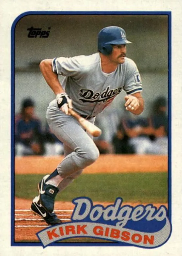 Kirk Gibson 1989 Topps Baseball #340