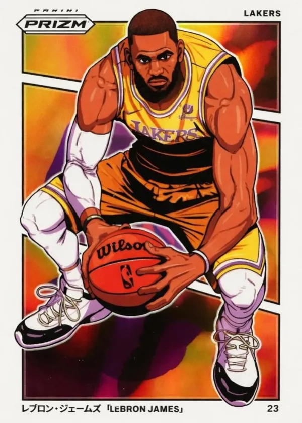 LeBron James 2024 Panini Prizm Manga Basketball #12