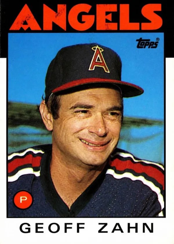 Geoff Zahn 1986 Topps Baseball #42