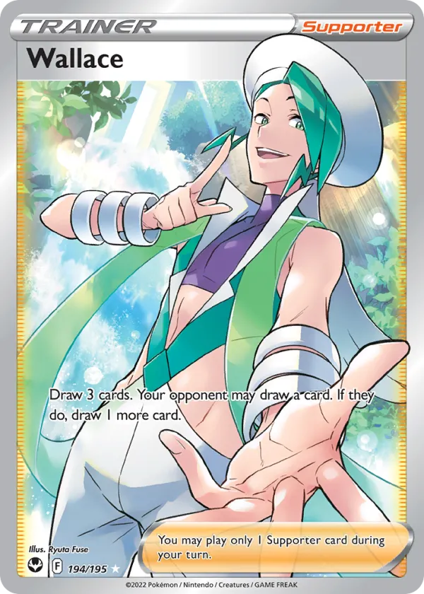 Wallace Pokémon Silver Tempest #194 Holo