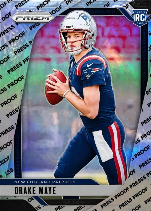 Drake Maye 2024 Panini Prizm Football Press Proof #329