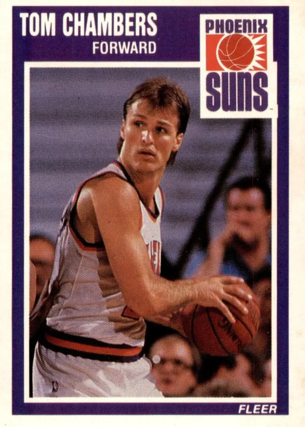 Tom Chambers 1989 Fleer Basketball #119