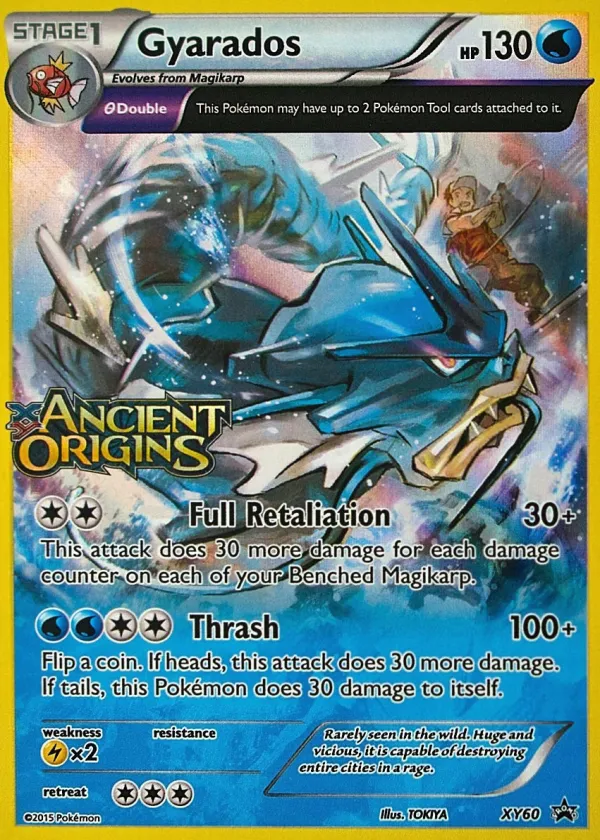 Gyarados Pokémon XY Black Star Promos #XY60 Holo