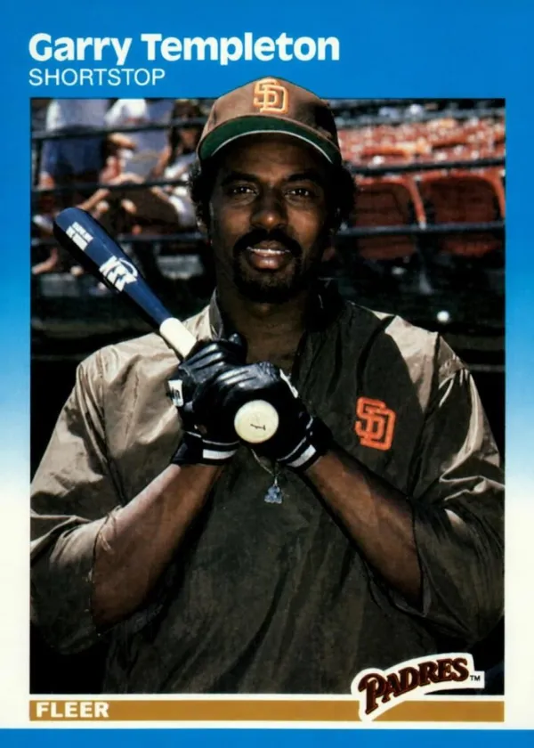 Garry Templeton 1987 Fleer Baseball #432