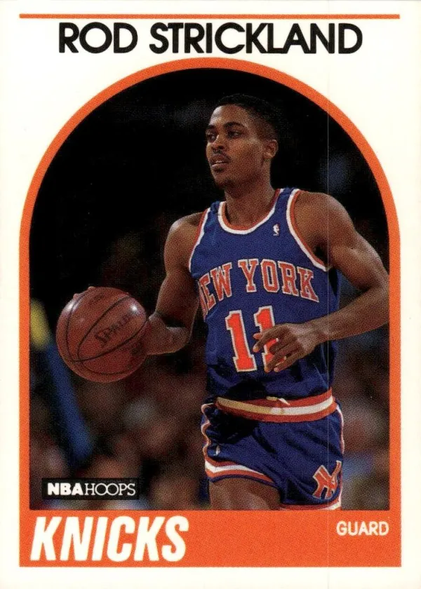 Rod Strickland 1989 Hoops Basketball #8