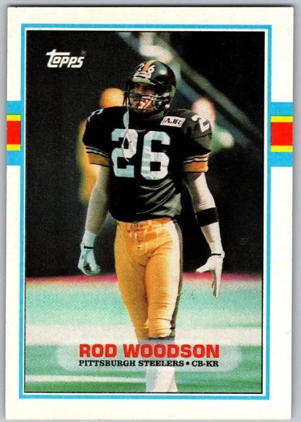Rod Woodson 1989 Topps Football #323