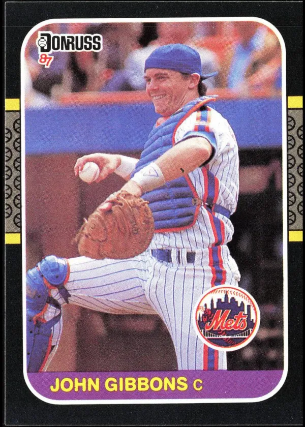 John Gibbons 1987 Donruss Baseball #626