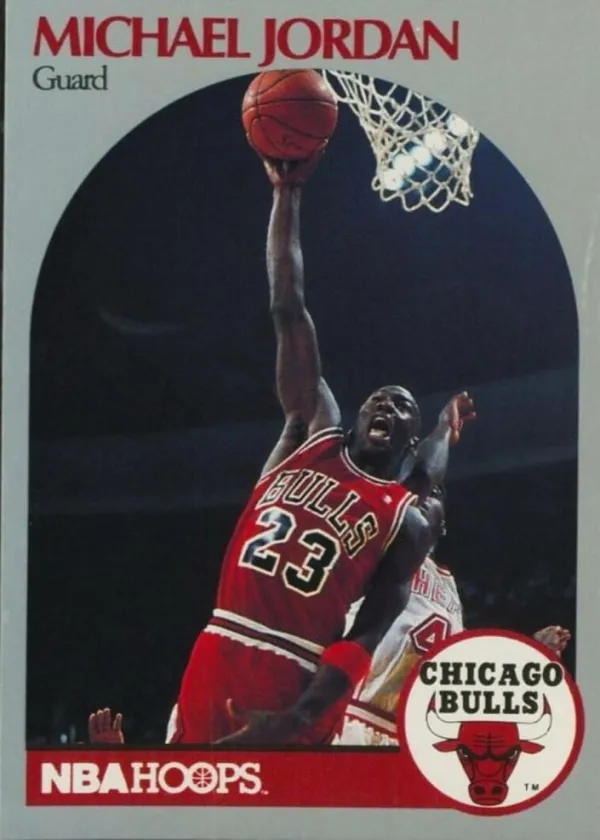Michael Jordan 1990 Hoops Basketball #65