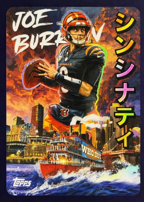 Joe Burrow 2025 Topps Chrome Kaiju Football #KAI-4