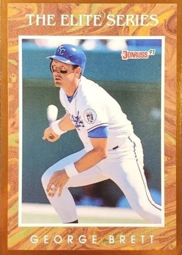 George Brett 1991 Donruss Elite Series Baseball #2