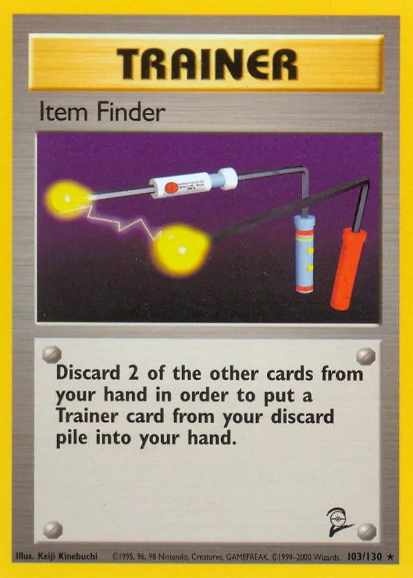 Item Finder Pokémon Base Set 2 #103