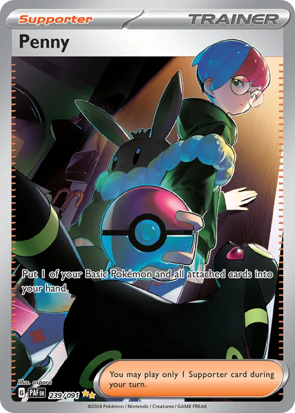 Penny Pokémon Paldean Fates #239 Holo