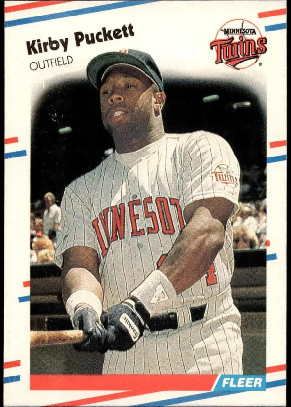 Kirby Puckett 1988 Fleer Baseball #19