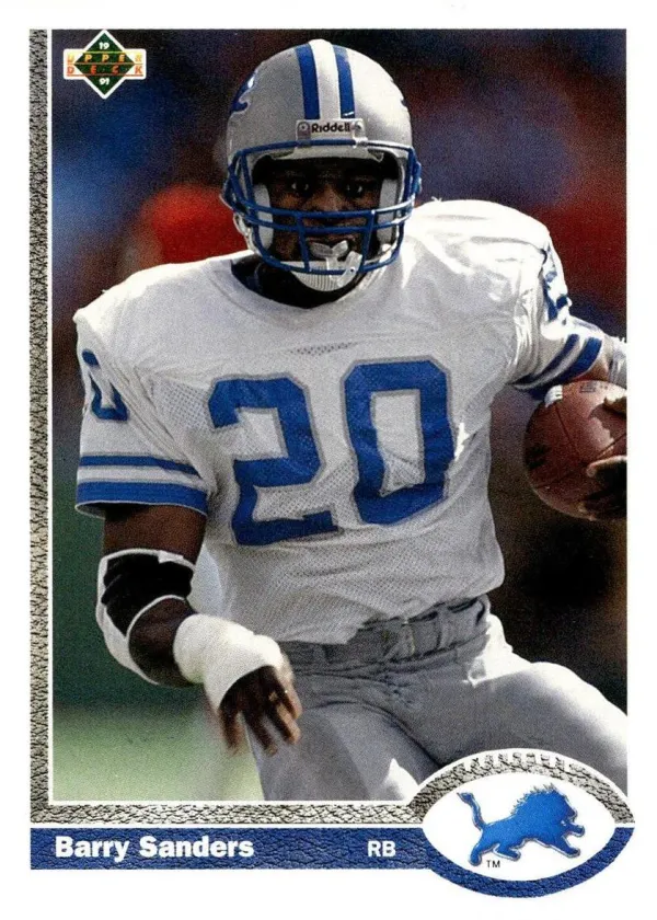 Barry Sanders 1991 Upper Deck Football #444