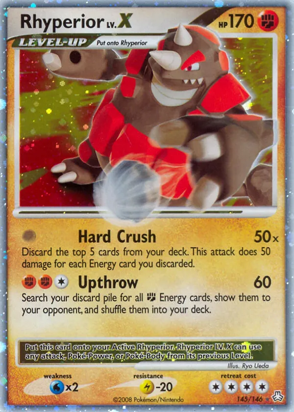 Rhyperior LV.X Pokémon Legends Awakened #145 Holo