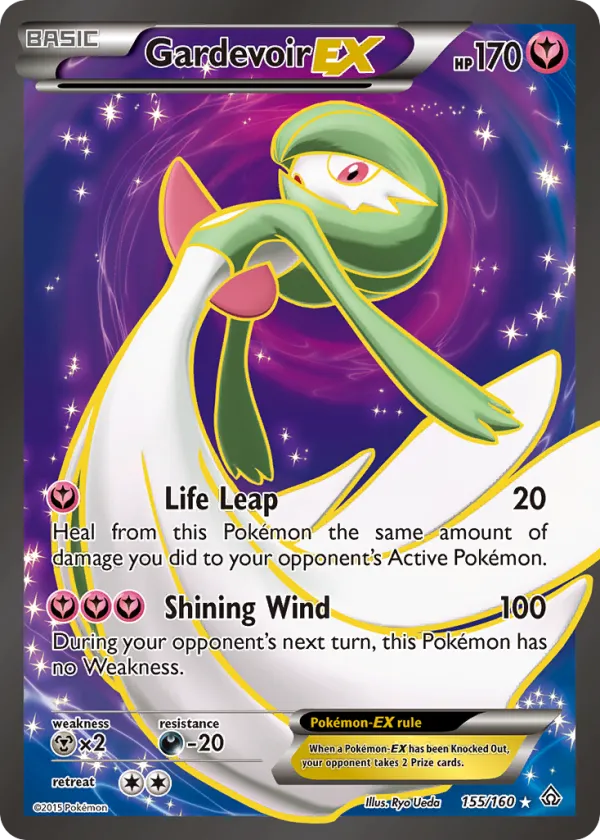 Gardevoir-EX Pokémon Primal Clash #155 Holo