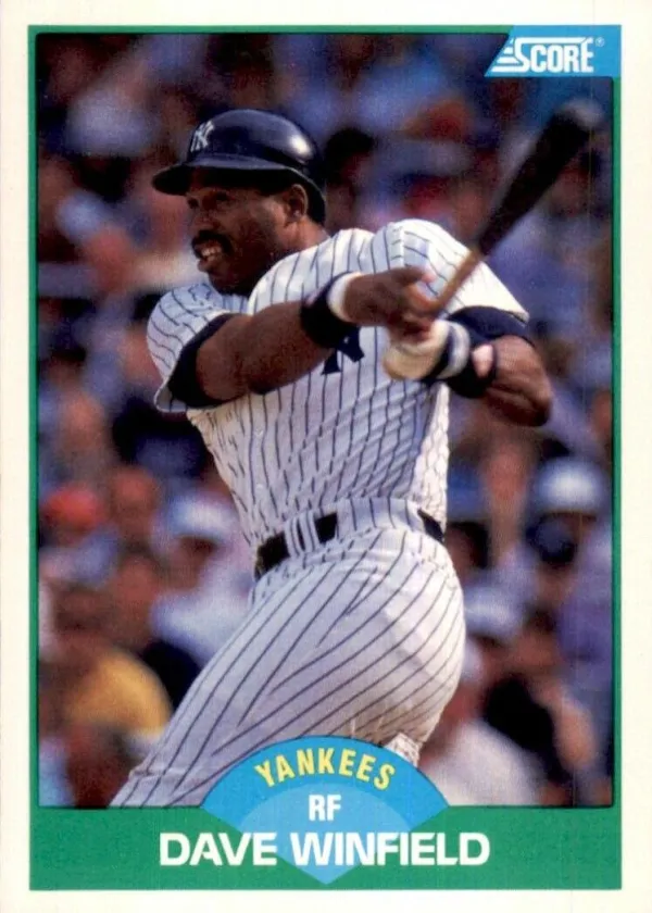 Dave Winfield 1989 Score Baseball #50