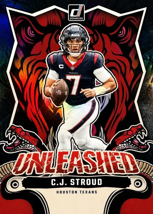 C.J. Stroud 2024 Panini Donruss Unleashed Football Black #1